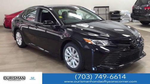 Midnight Black Metallic 2020 Toyota Camry LE
