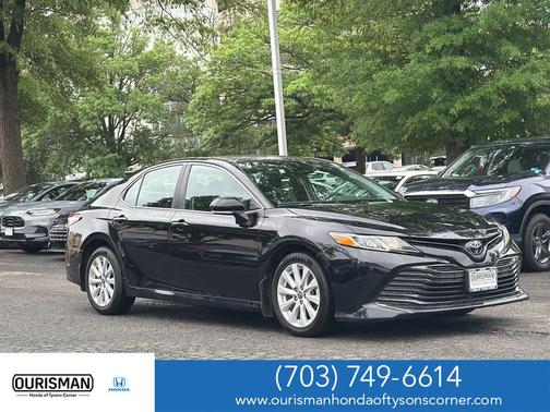 Midnight Black Metallic 2020 Toyota Camry LE