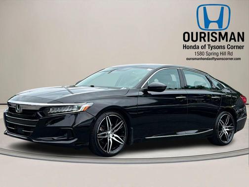 Crystal Black Pearl 2022 Honda Accord Touring 2.0T