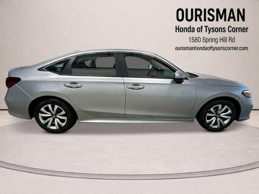 Silver Metallic 2026 Honda Civic LX