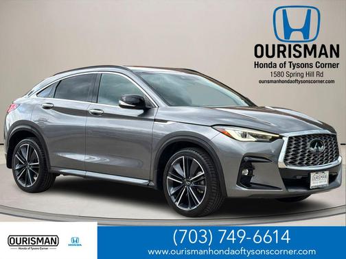 Graphite Shadow 2023 INFINITI QX55 LUXE
