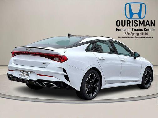 Glacial White Pearl 2023 Kia K5 GT-Line