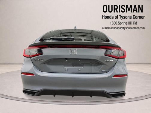 Gray 2026 Honda Civic Hybrid Sport