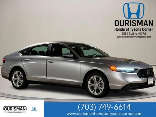 Silver Metallic 2026 Honda Accord LX 1.5T