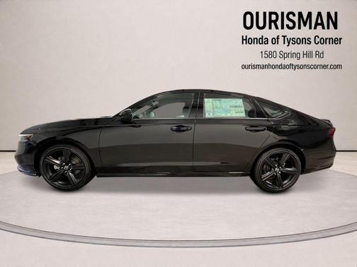 Crystal Black Pearl 2026 Honda Accord Hybrid Sport-L