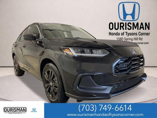 Crystal Black Pearl 2026 Honda HR-V AWD Sport