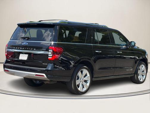 AGATE BLACK METALLIC 2023 Ford Expedition Max Platinum