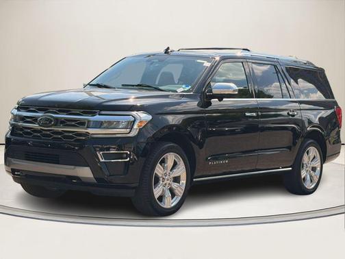 AGATE BLACK METALLIC 2023 Ford Expedition Max Platinum