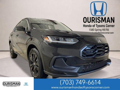 Crystal Black Pearl 2026 Honda HR-V AWD Sport