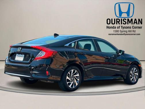 Crystal Black Pearl 2017 Honda Civic EX
