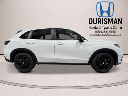 Platinum White Pearl 2026 Honda HR-V AWD Sport