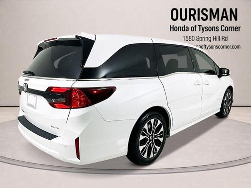Platinum White 2026 Honda Odyssey Elite