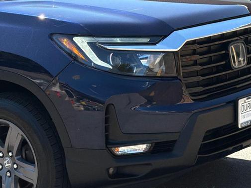 Obsidian Blue Pearl 2021 Honda Ridgeline RTL-E