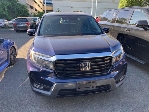 Obsidian Blue Pearl 2021 Honda Ridgeline RTL-E