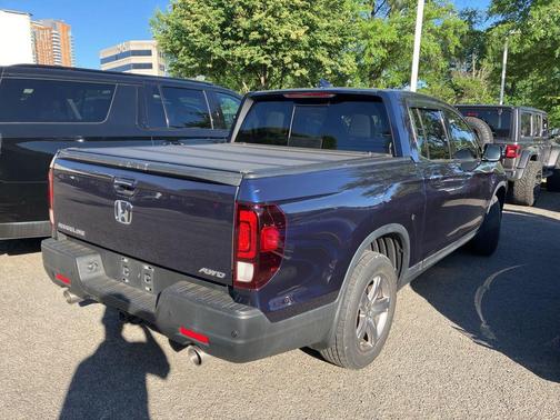 Obsidian Blue Pearl 2021 Honda Ridgeline RTL-E