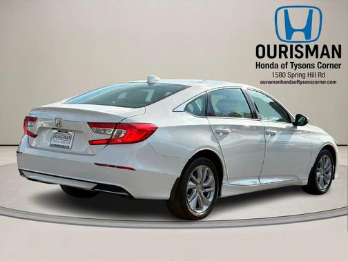 Platinum White Pearl 2020 Honda Accord LX 1.5T