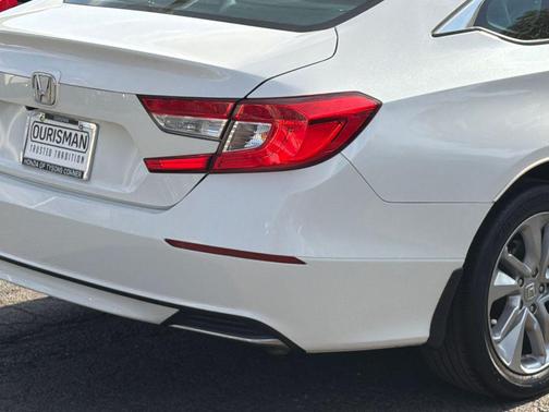 Platinum White Pearl 2020 Honda Accord LX 1.5T