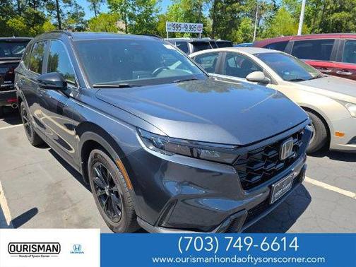 Meteorite Gray Metallic 2025 Honda CR-V Hybrid Sport FWD