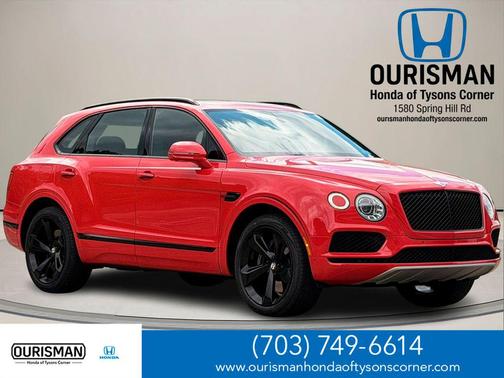 St James Red 2019 Bentley Bentayga V8
