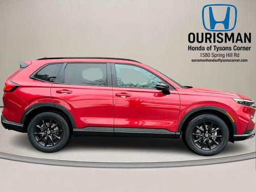 Radiant Red 2026 Honda CR-V Hybrid Sport-L AWD
