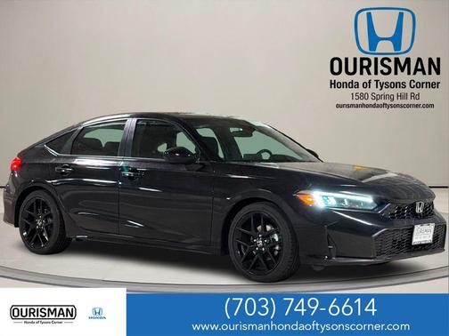 Crystal Black Pearl 2026 Honda Civic Sport