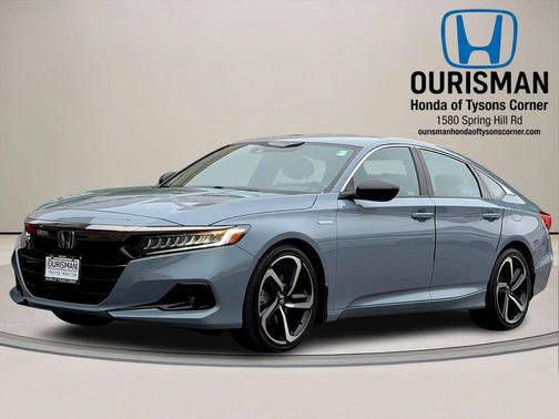 Sonic Gray Pearl 2022 Honda Accord Hybrid Sport