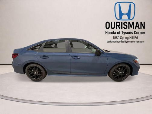 Blue 2026 Honda Civic Sport