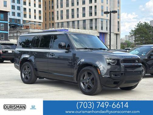 Carpathian Gray Premium Metallic 2023 Land Rover Defender 130 X-Dynamic SE