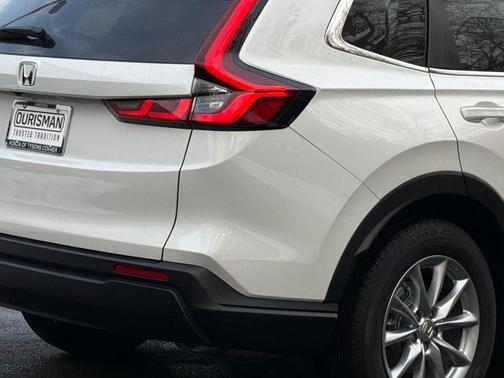 Platinum White 2026 Honda CR-V EX AWD