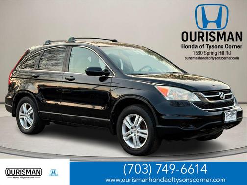 Crystal Black Pearl 2010 Honda CR-V EX-L