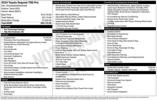 2024 Toyota Sequoia TRD Pro