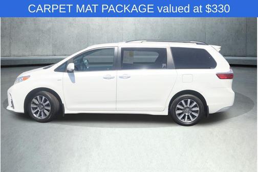 Blizzard Pearl 2020 Toyota Sienna XLE Premium