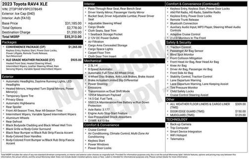 2023 Toyota RAV4 XLE