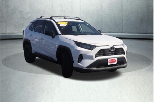 Super White 2021 Toyota RAV4 LE