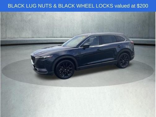Deep Crystal Blue 2022 Mazda CX-9 Touring Plus