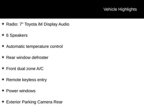 2018 Toyota Corolla iM Base
