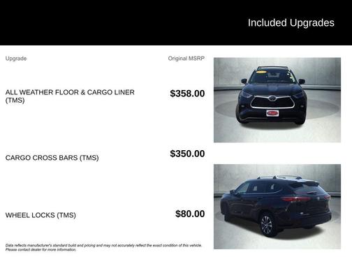 Midnight Black Metallic 2023 Toyota Highlander XLE