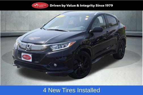 Crystal Black Pearl 2022 Honda HR-V Sport