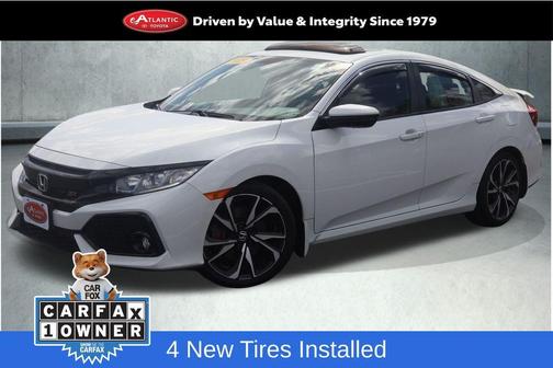 Lunar Silver Metallic 2019 Honda Civic Si Base
