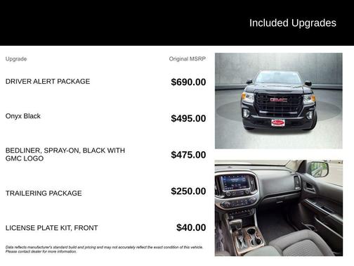 2021 GMC Canyon Elevation