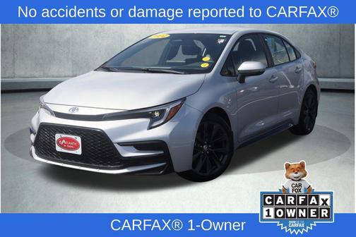 Classic Silver Metallic 2024 Toyota Corolla SE