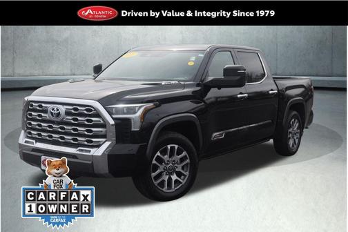 Midnight Black Metallic 2023 Toyota Tundra Hybrid 1794 Edition