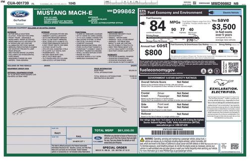 2021 Ford Mustang Mach-E GT