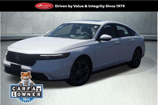Platinum White Pearl 2023 Honda Accord EX