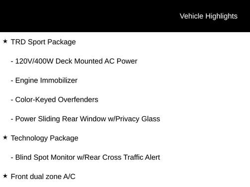 2022 Toyota Tacoma TRD Sport