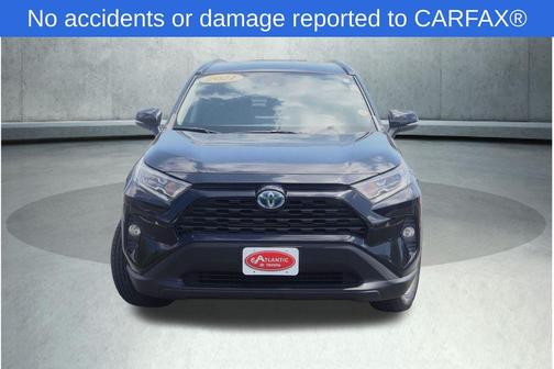 Midnight Black Metallic 2021 Toyota RAV4 Hybrid XLE