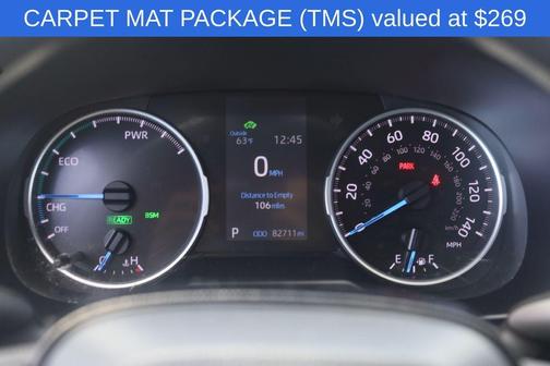 Midnight Black Metallic 2021 Toyota RAV4 Hybrid XLE