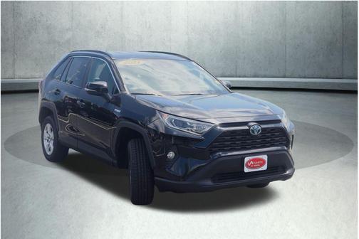 Midnight Black Metallic 2021 Toyota RAV4 Hybrid XLE