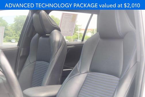 Wind Chill Pearl / Midnight Black Metallic 2024 Toyota RAV4 Hybrid XSE