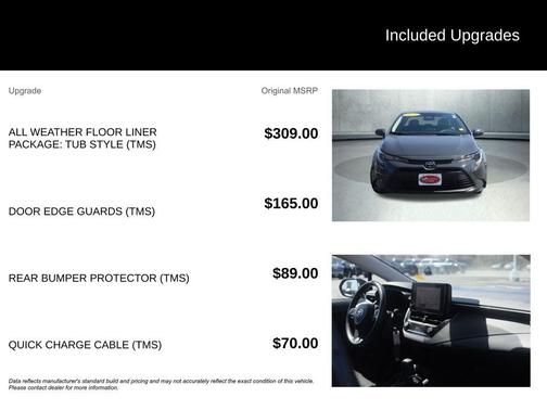 UNDERGROUND 2026 Toyota Corolla LE